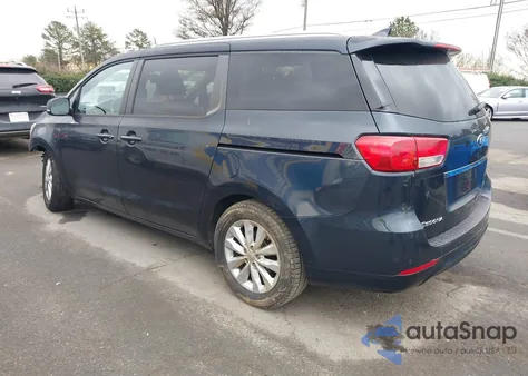 2016 Kia Sedona Lx из США, поврежденный, VIN KNDMB5C1XG6151495